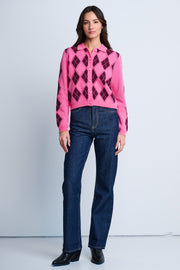 DIAMOND DIP CARDI
