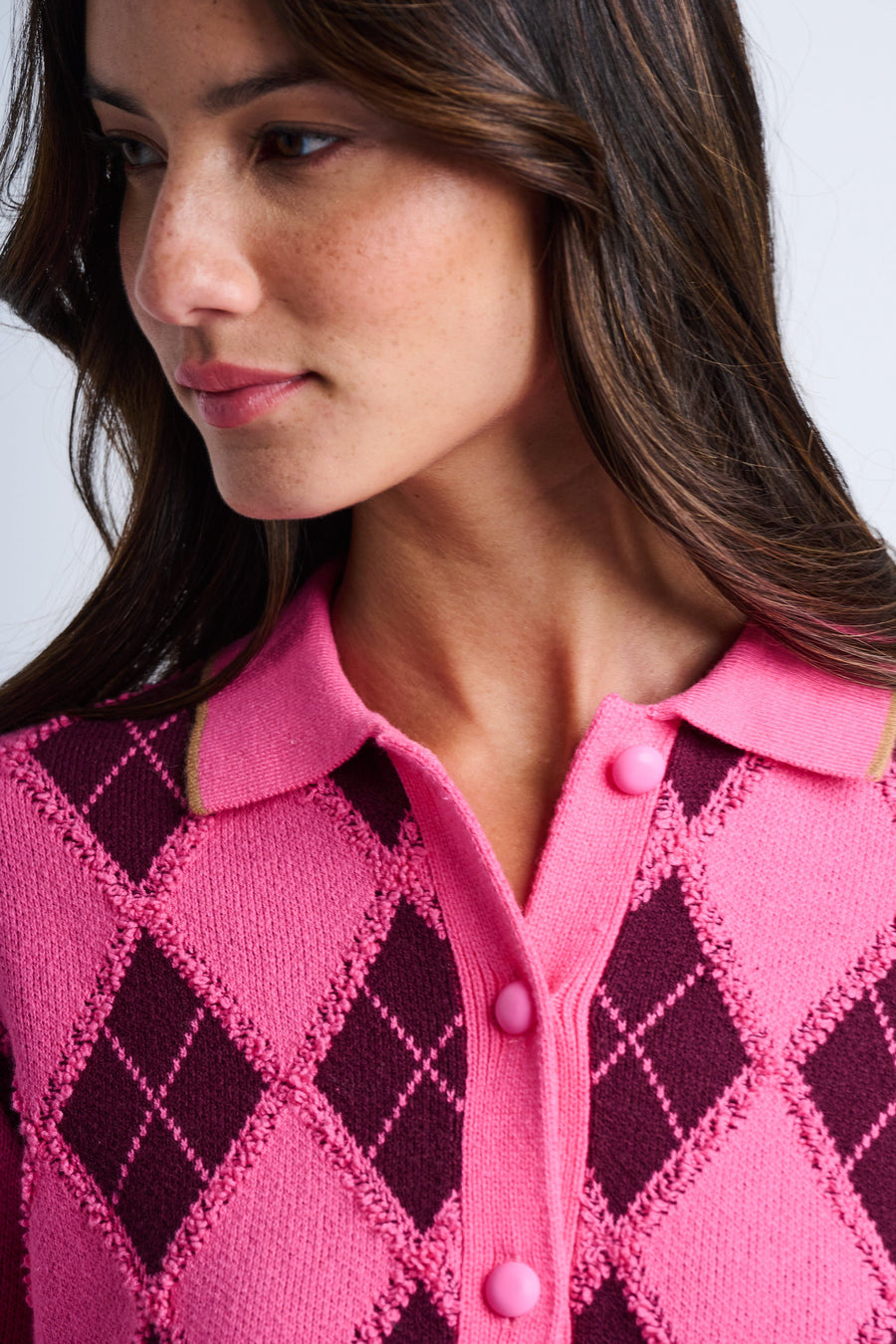 DIAMOND DIP CARDI
