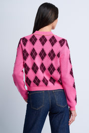 DIAMOND DIP CARDI