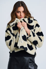 LOVE SHAG FAUX FUR JACKET