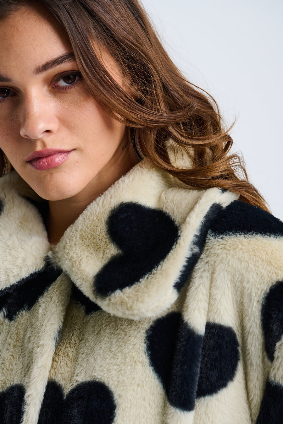 LOVE SHAG FAUX FUR JACKET