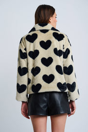 LOVE SHAG FAUX FUR JACKET