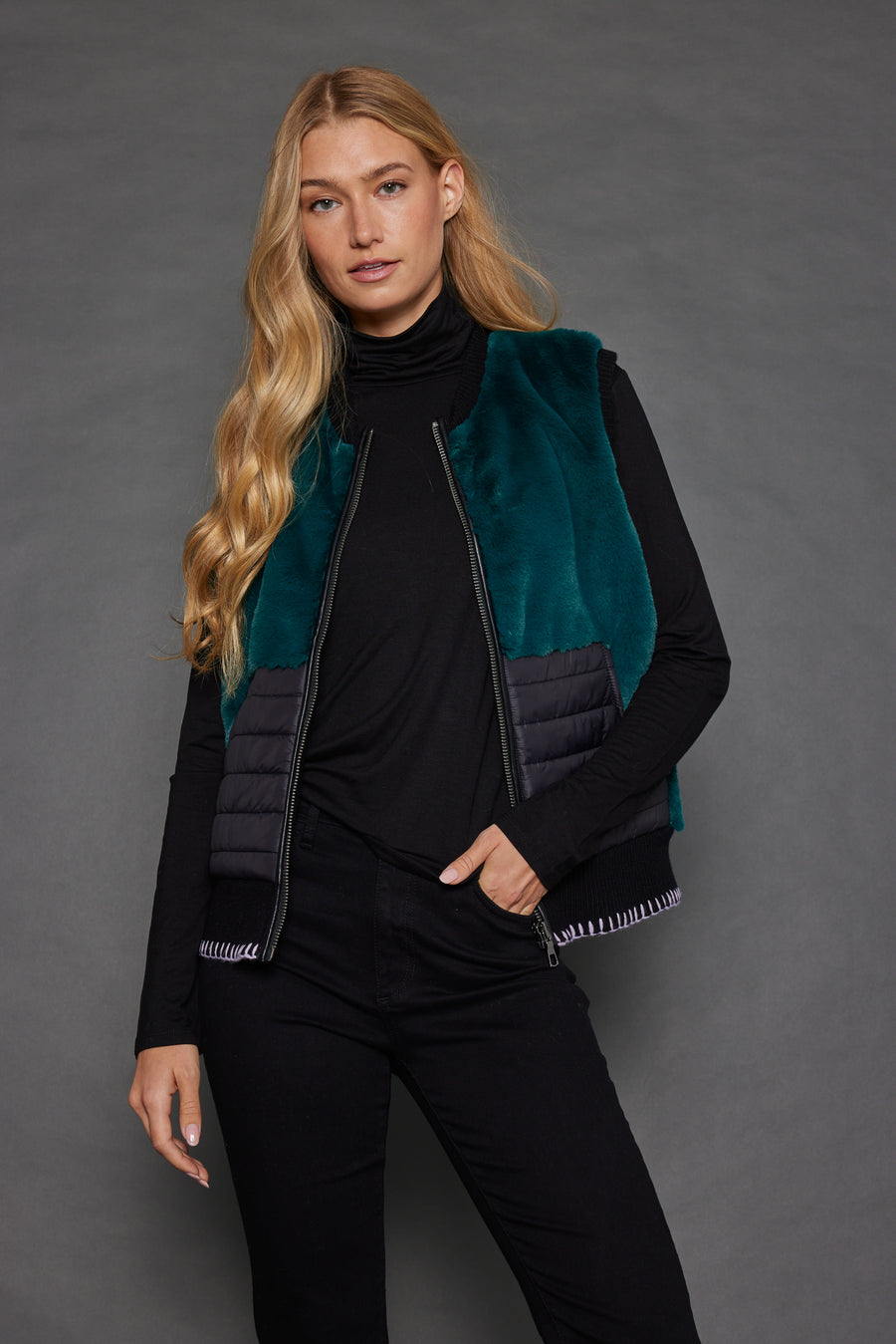 JET SETTER VEST - Sweater-LISA TODD