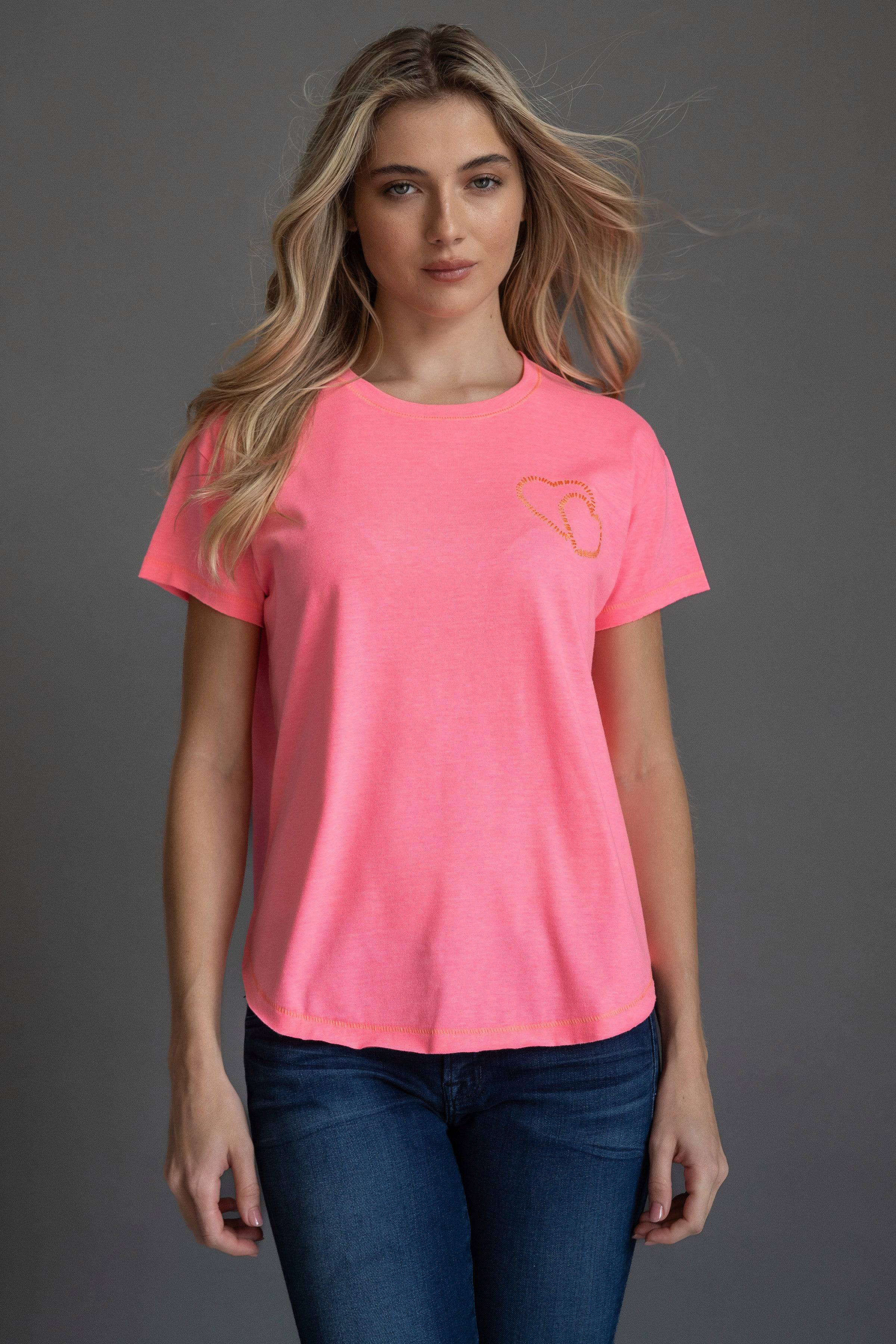 LISA TODD COTTON BLEND TEE