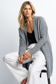 SUBTLE LUXURY PURE CASHMERE CARDI