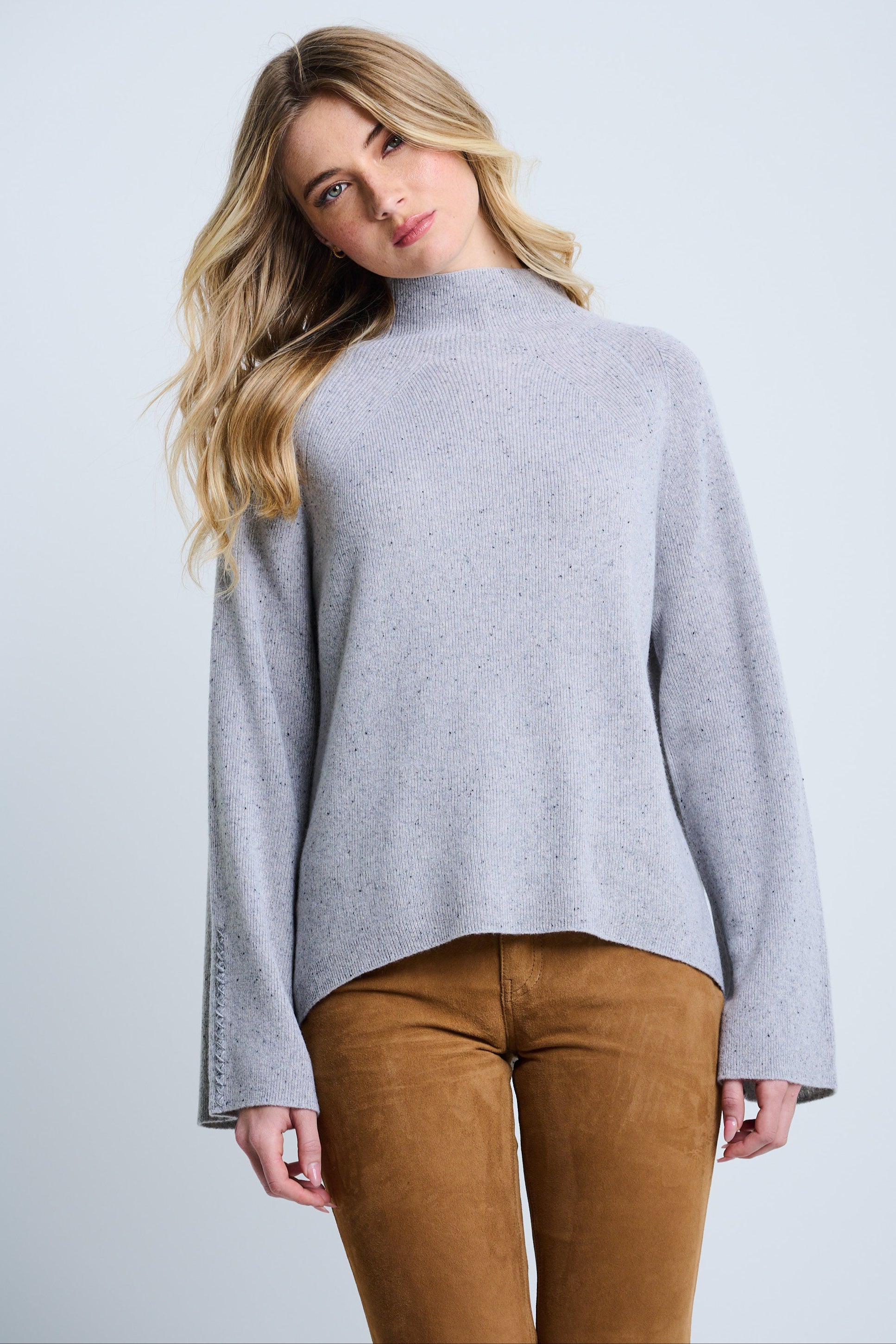 HIGH SOCIETY CASHMERE SWEATER - -LISA TODD
