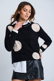 HOT FOR DOTS SWEATER