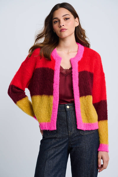TUTTI COLORE MOHAIR BLEND CARDI – LISA TODD