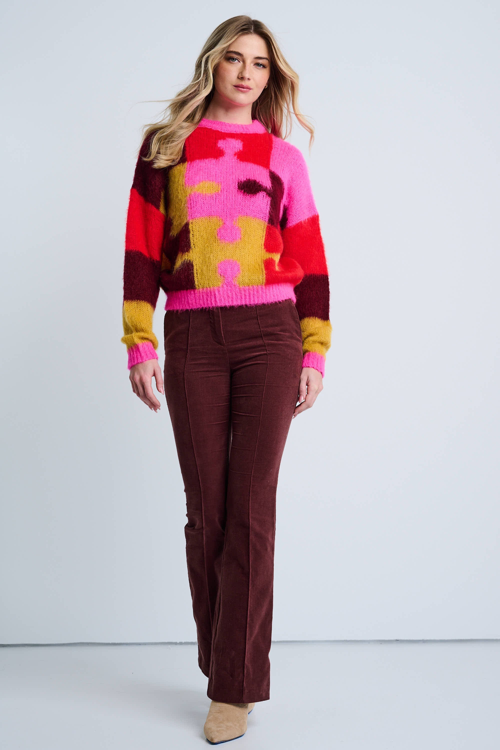 PUZZLED MOHAIR BLEND SWEATER – LISA TODD