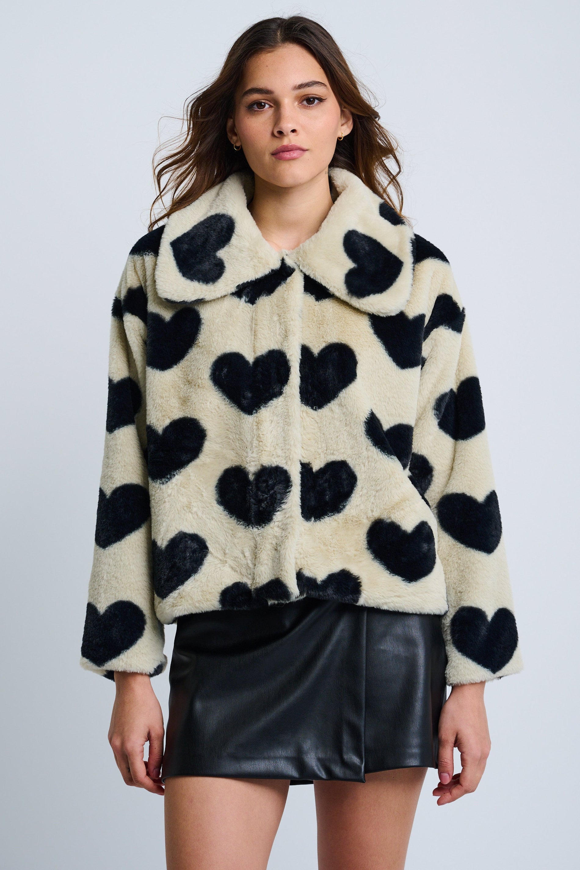 LOVE SHAG FAUX FUR JACKET