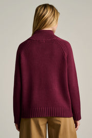 TAKE AIM HEART SWEATER