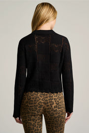 CHECKMATE COTTON CARDIGAN