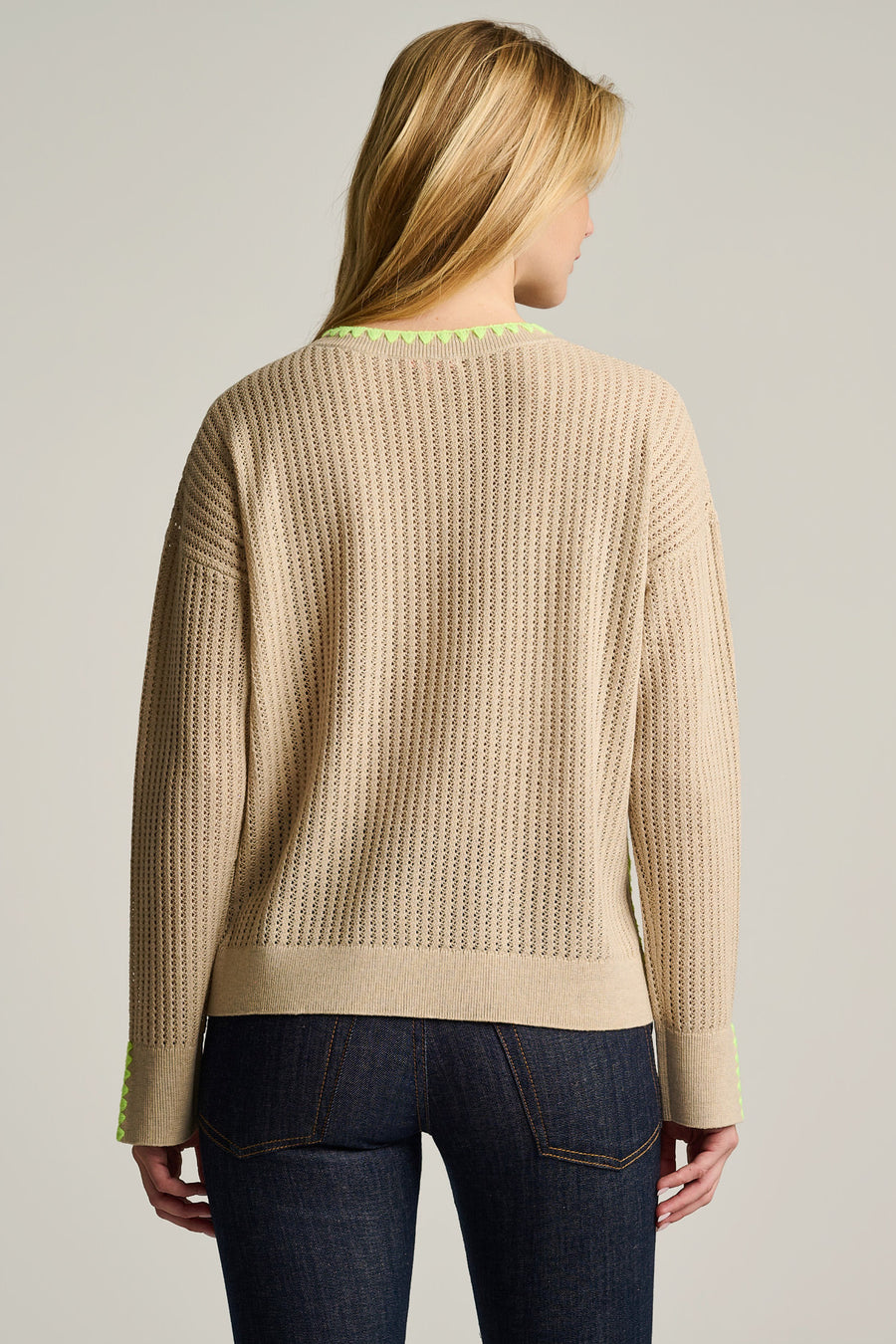 POWER STITCH COTTON PULLOVER