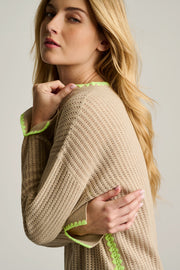 POWER STITCH COTTON PULLOVER