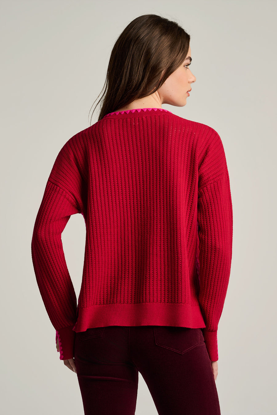 POWER STITCH COTTON PULLOVER
