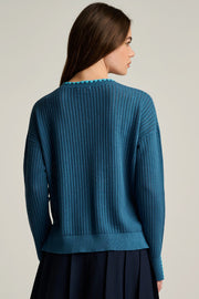 POWER STITCH COTTON PULLOVER