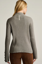 RIB READY COTTON SWEATER
