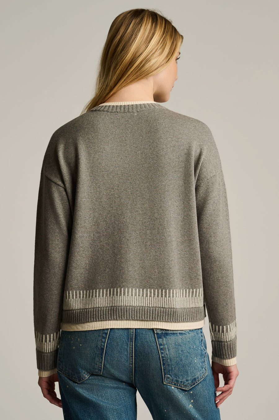 POINT TAKEN COTTON SWEATER
