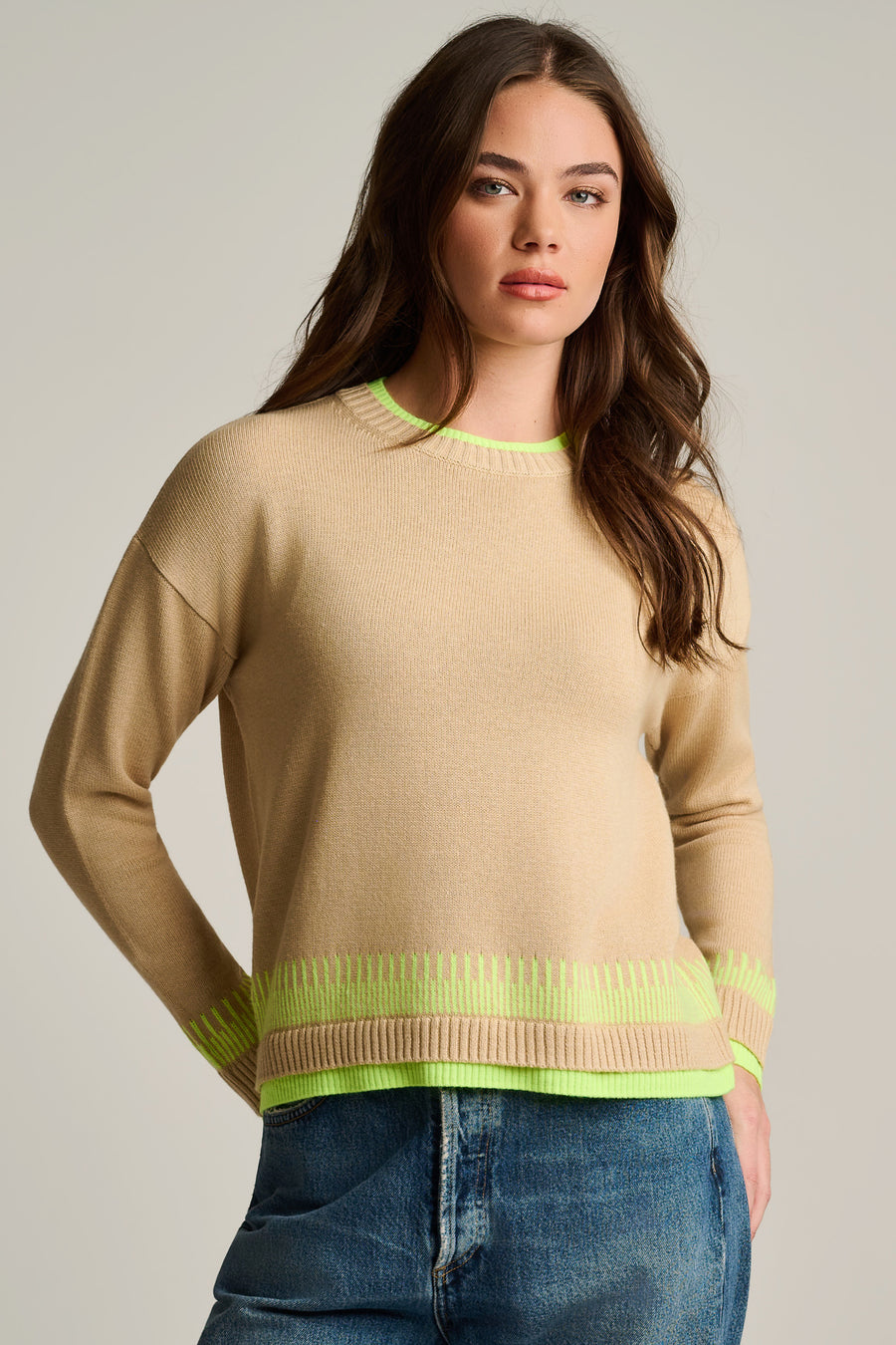 POINT TAKEN COTTON SWEATER