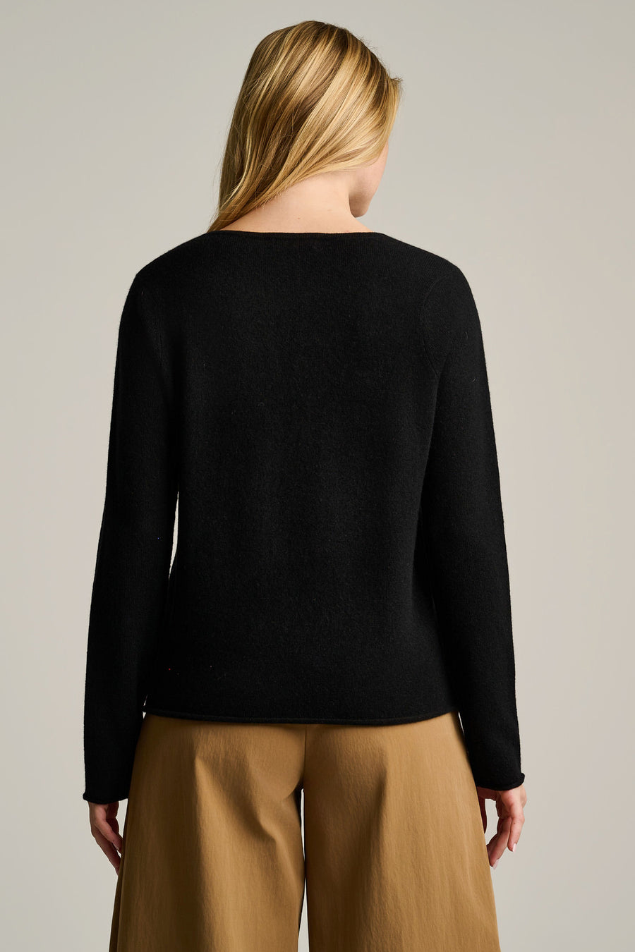 PURE CASHMERE POCKET HENLEY