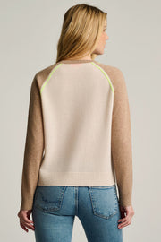 BLOCK OUT CASHMERE SWEATER