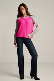 BLOCK OUT CASHMERE SWEATER