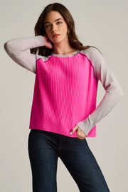 BLOCK OUT CASHMERE SWEATER
