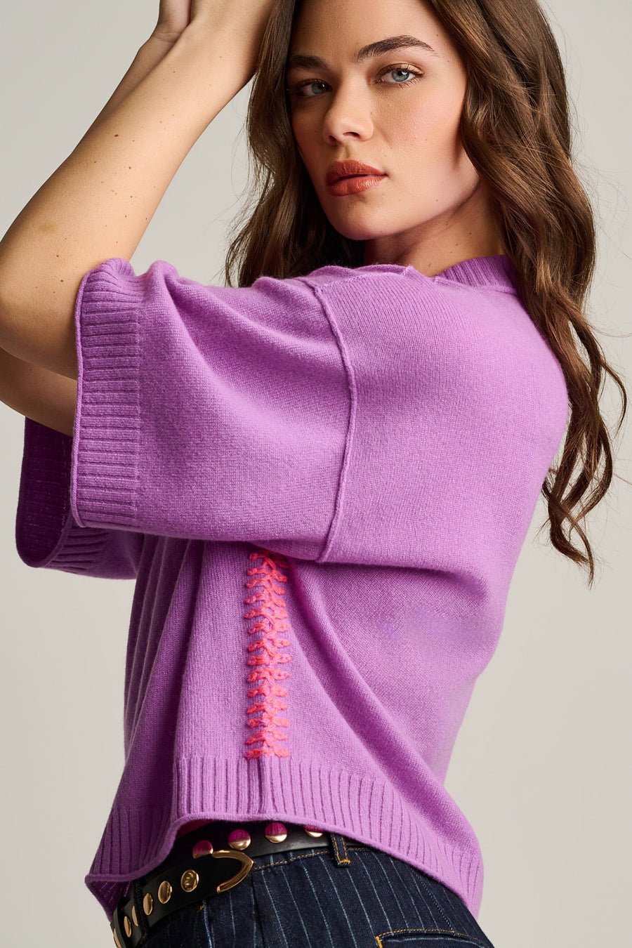 CREW MATE CASHMERE SWEATER