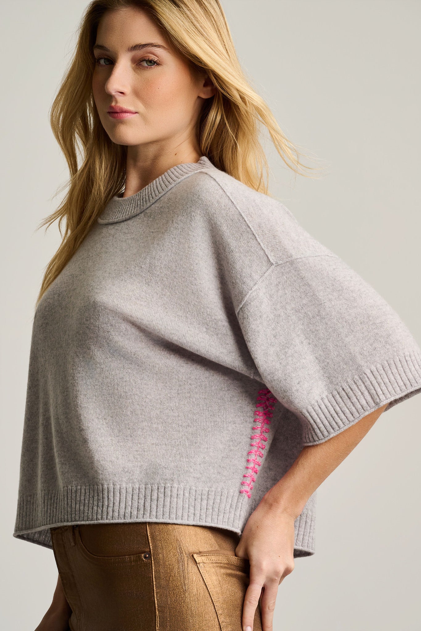 CREW MATE CASHMERE SWEATER