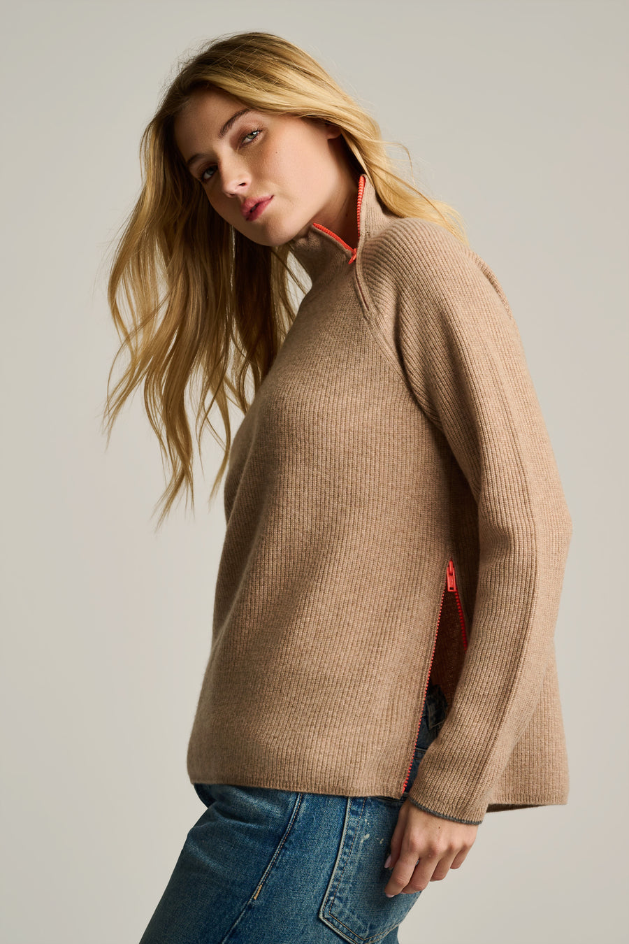 DOUBLE TROUBLE CASHMERE SWEATER