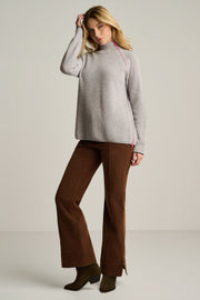 DOUBLE TROUBLE CASHMERE SWEATER