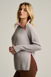 DOUBLE TROUBLE CASHMERE SWEATER
