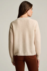 PURE CASHMERE RUFFLE