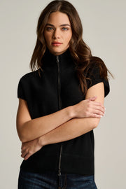 PURE CASHMERE ZIP