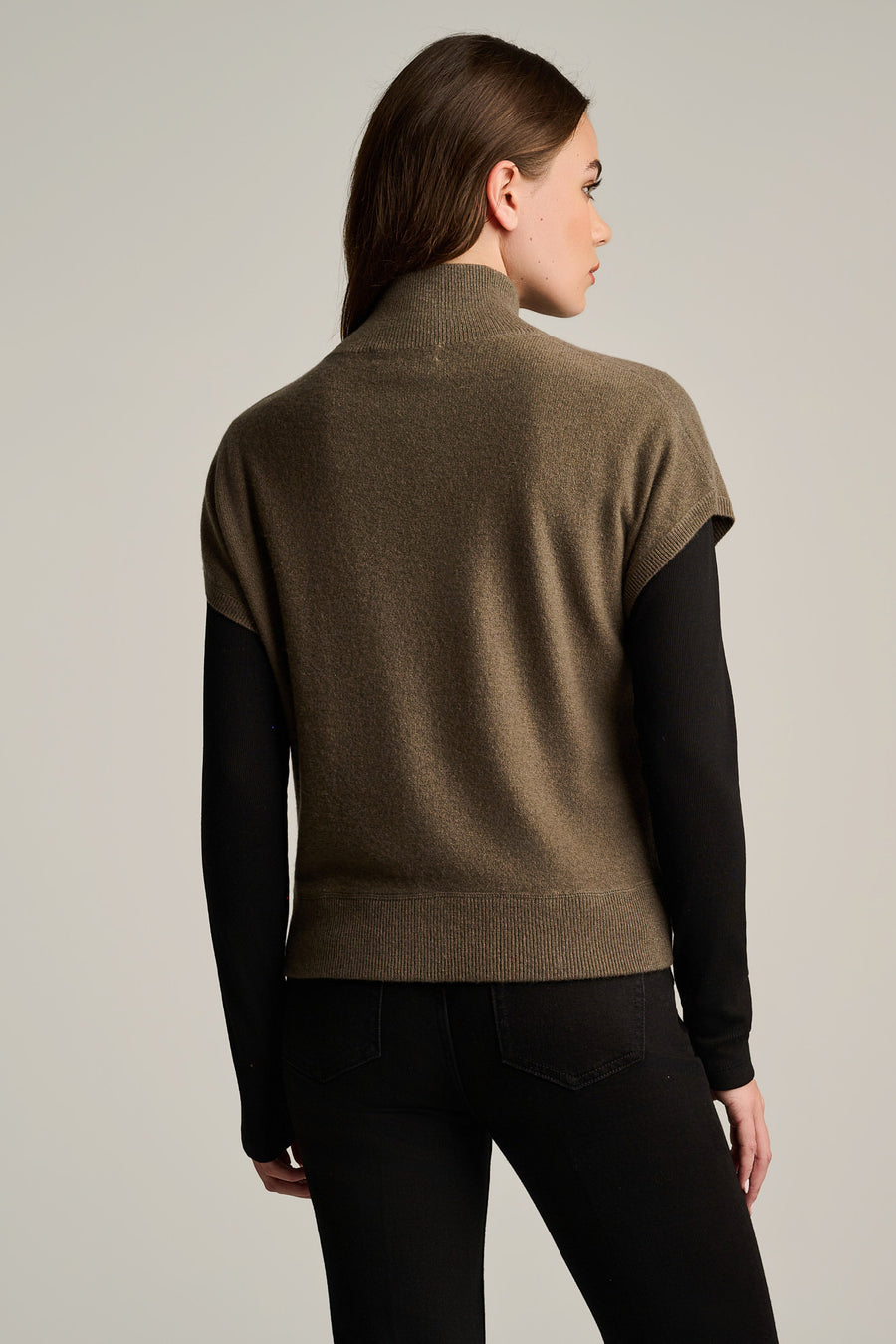 PURE CASHMERE ZIP