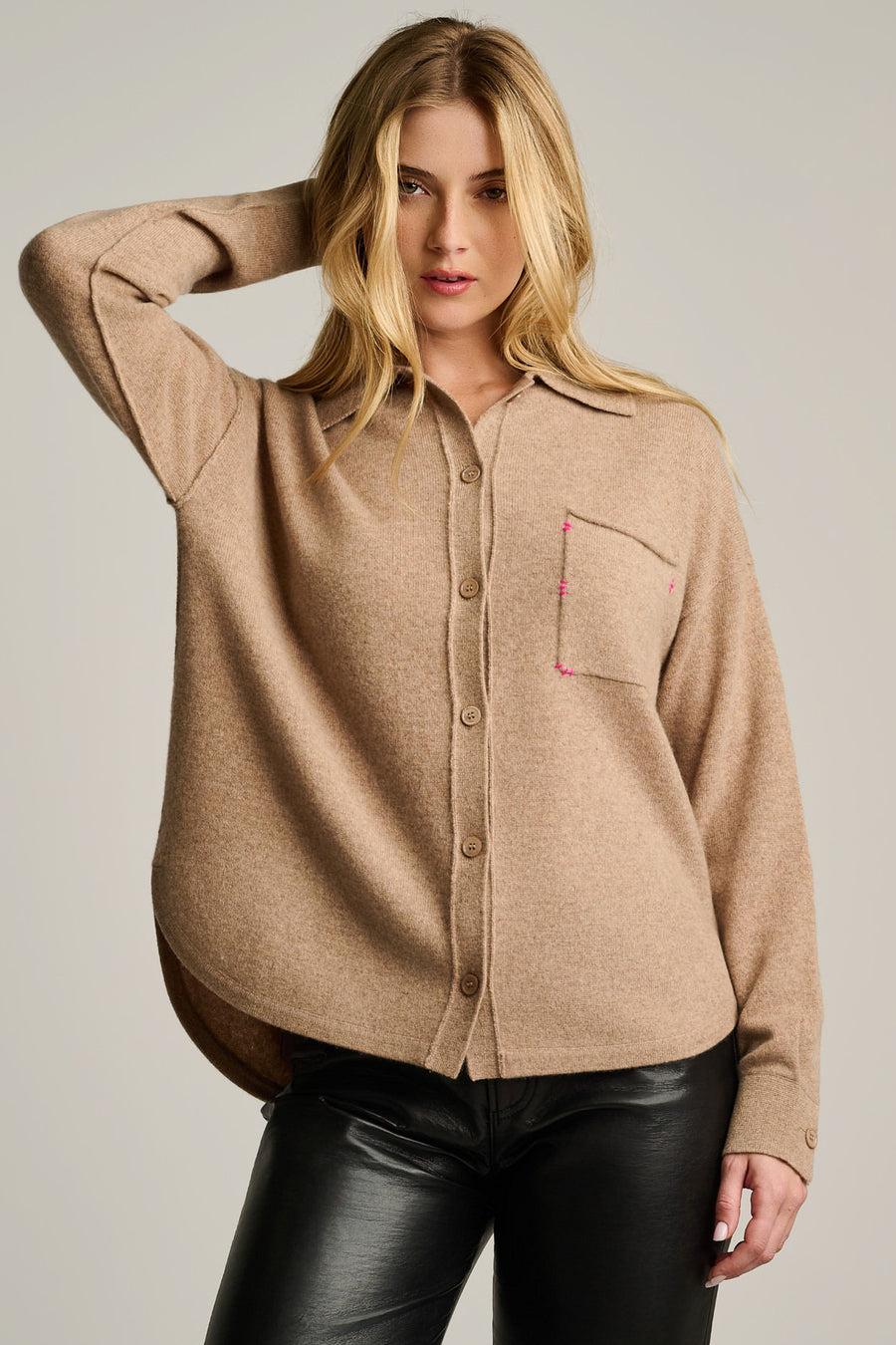 THE BIG CASHMERE SHIRT