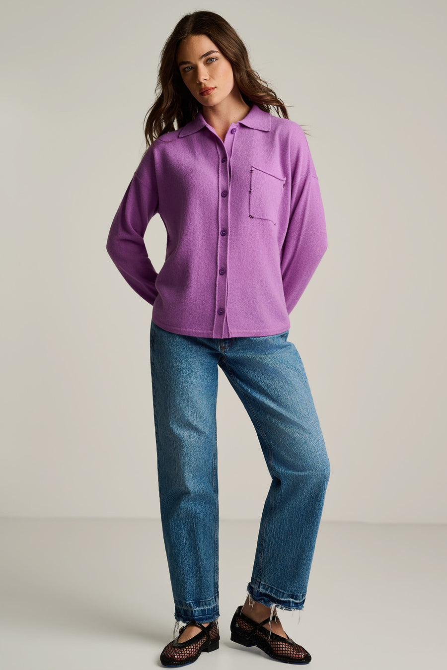 THE BIG CASHMERE SHIRT