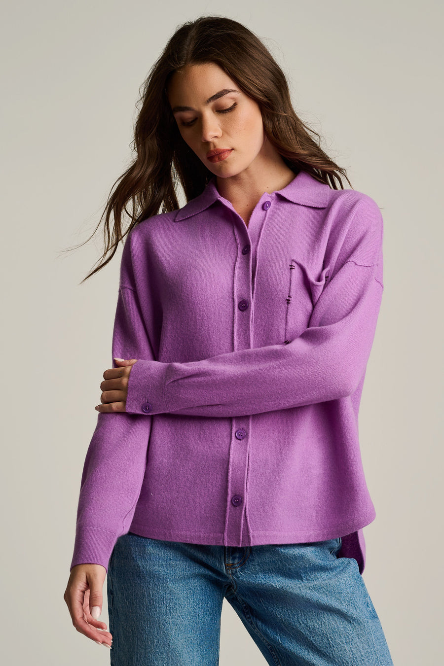 THE BIG CASHMERE SHIRT