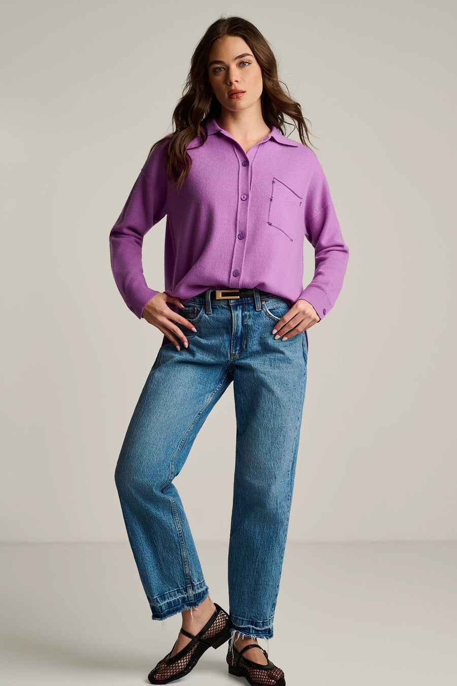 THE BIG CASHMERE SHIRT
