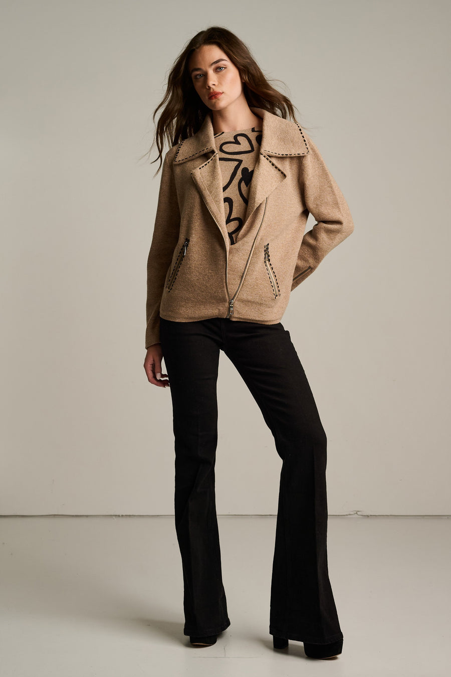 MOTO STITCH - Sweater-LISA TODD