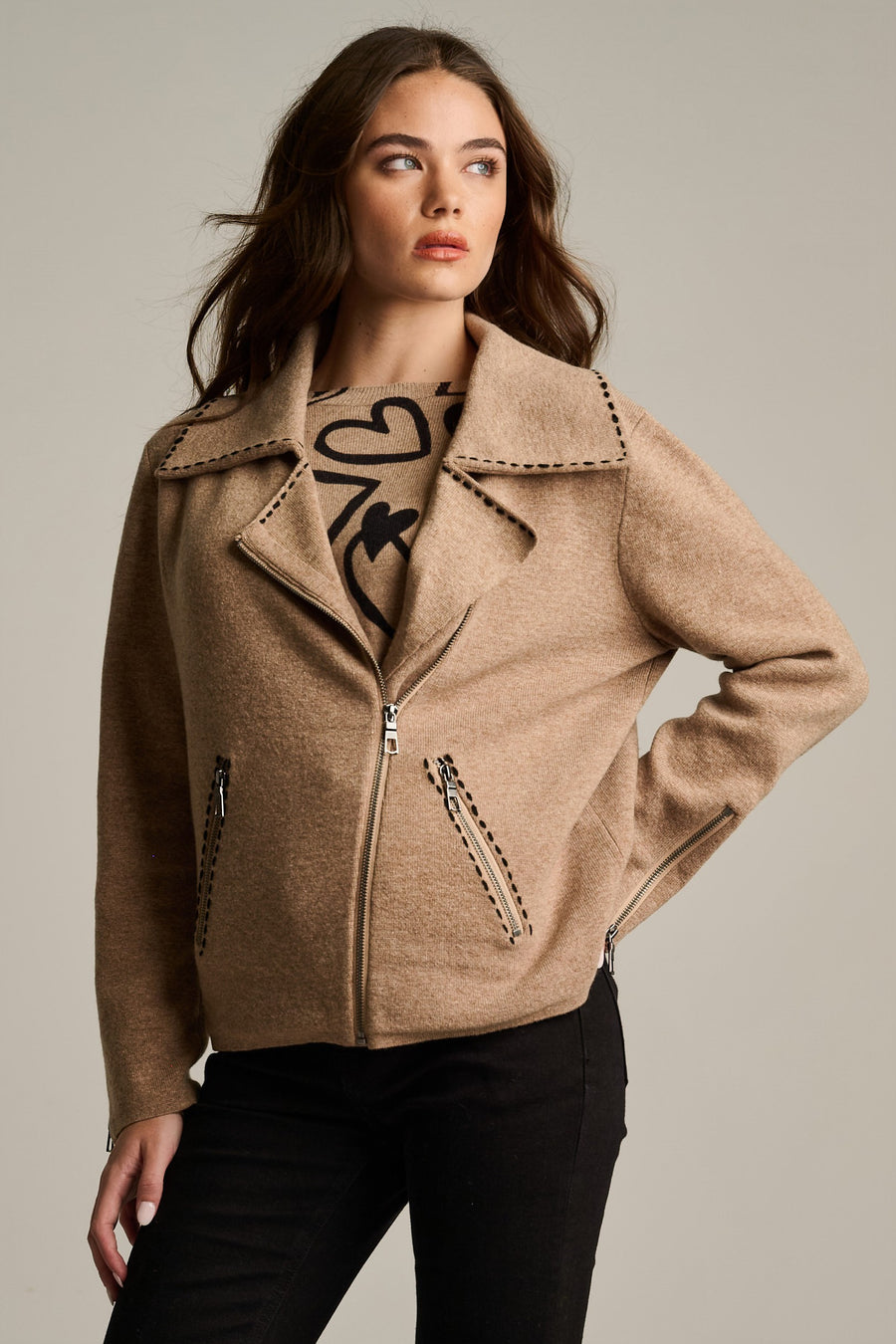 MOTO STITCH - Sweater-LISA TODD
