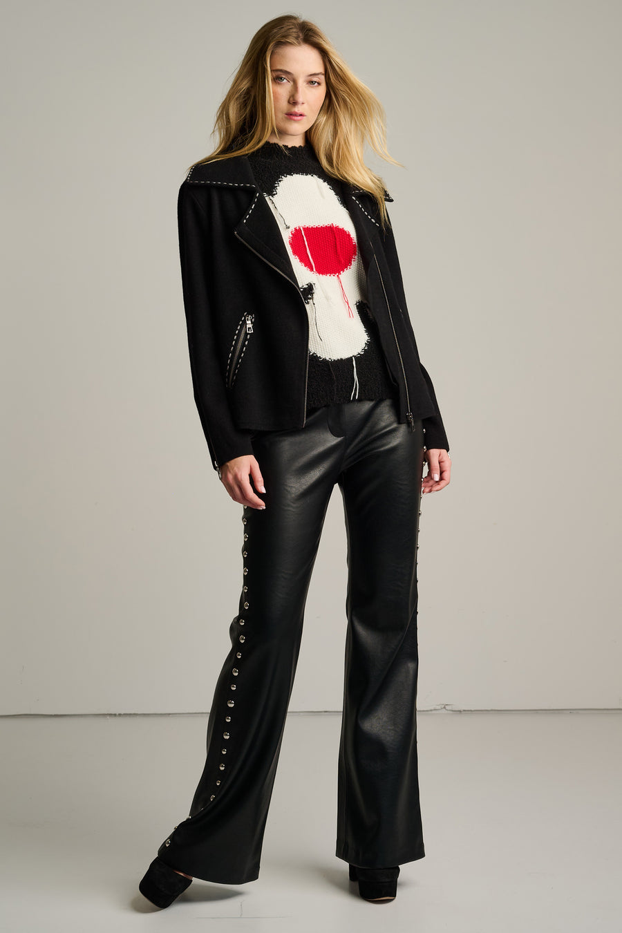 MOTO STITCH - Sweater-LISA TODD