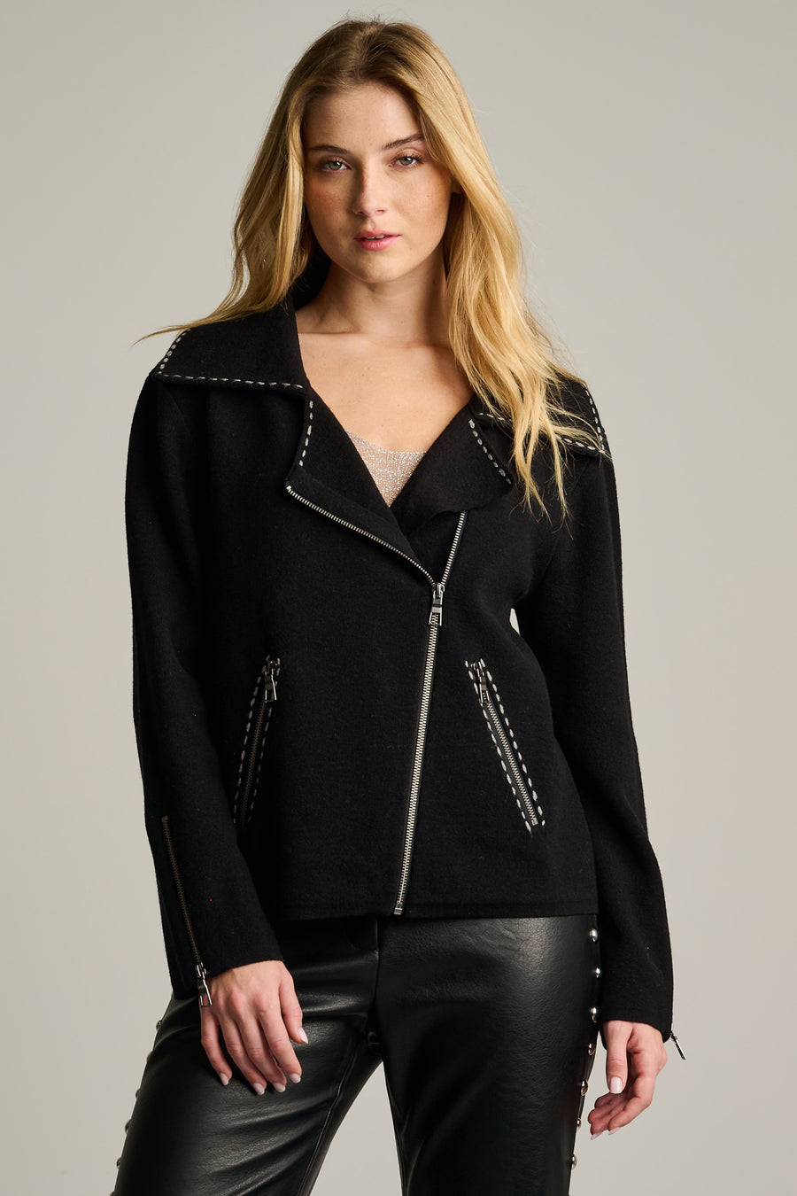 MOTO STITCH - Sweater-LISA TODD