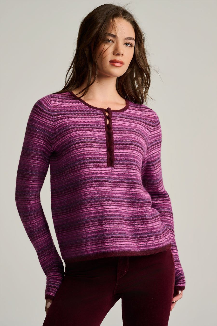 KNIT HAPPENS HENLEY