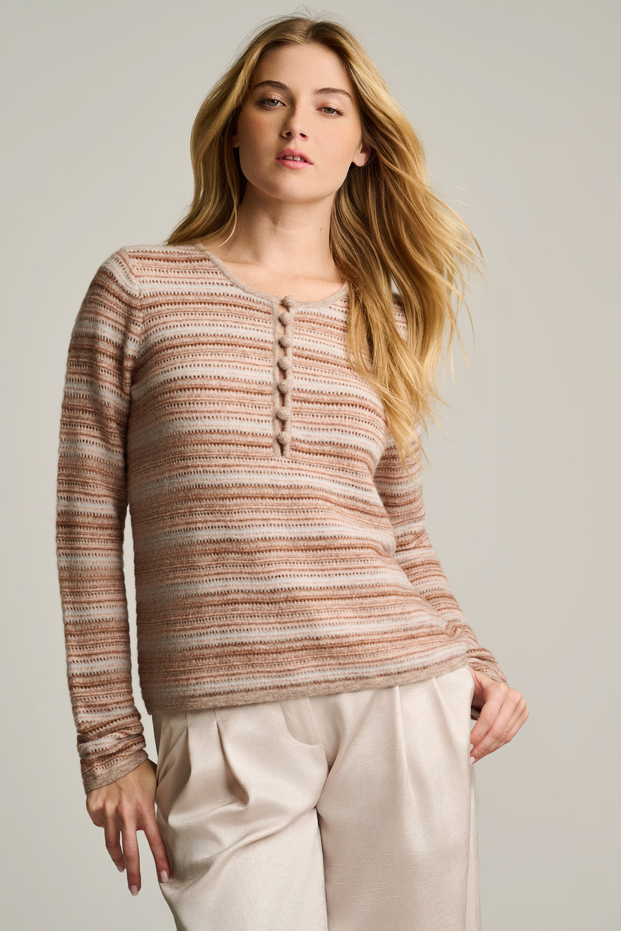 KNIT HAPPENS HENLEY