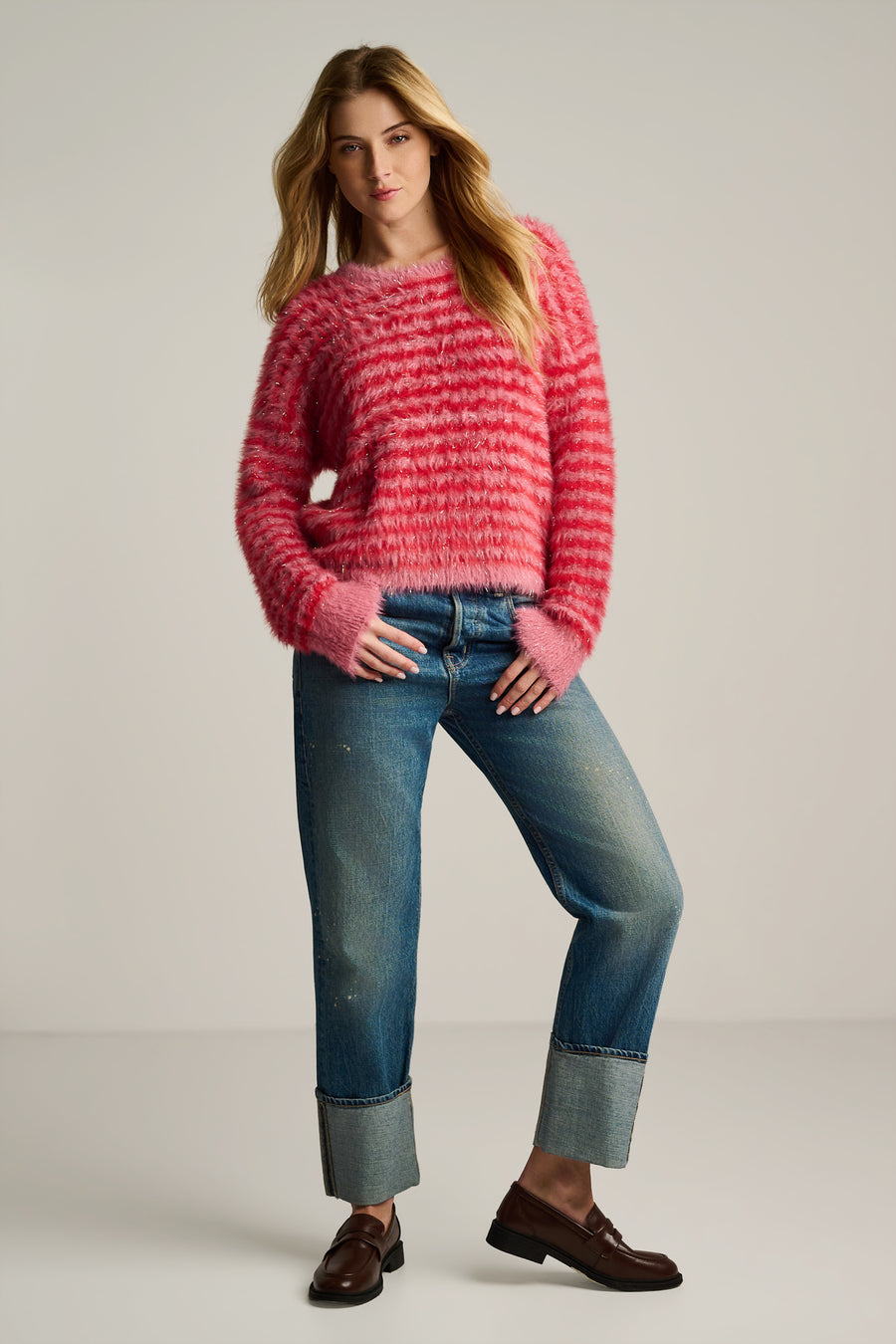 STRIPE MATE PULLOVER
