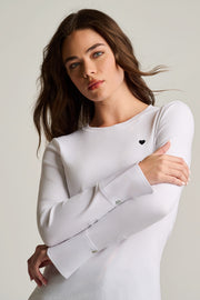 PURE PIMA RIB CUFF - Top-LISA TODD