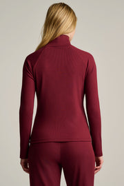 PURE PIMA RIB TURTLE - Top-LISA TODD