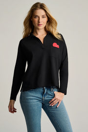 POCKET LOVE COTTON T-SHIRT