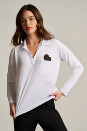 POCKET LOVE COTTON T-SHIRT